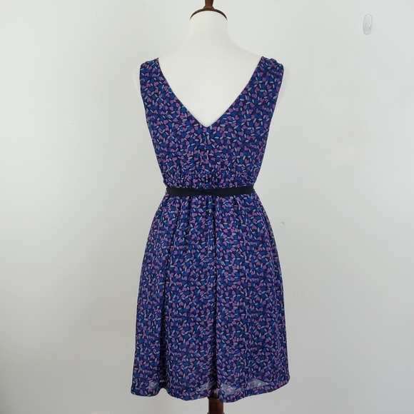 American Eagle Abstract Heart Pattern Dress - Picture 7 of 11